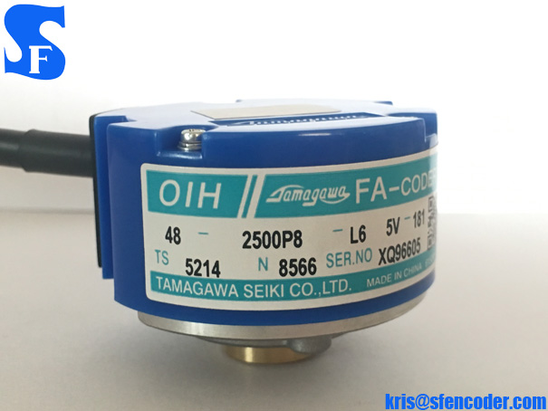 TAMAGAWA ENCODER OIH48-2500P8-L6-5V-TS5214N8566